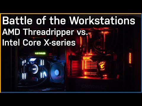 Battle of the Workstations: AMD Threadripper vs. Intel Core X