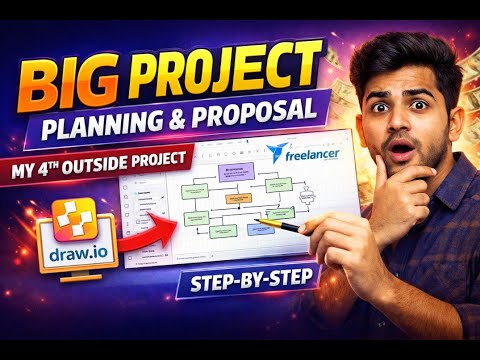 How I Handle a Big Freelancer Project | Proposal, Planning & Explanation (4th Project)