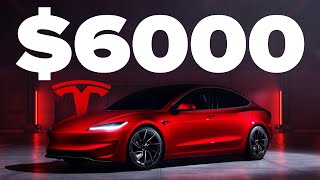 $6000 Off NEW Tesla Models | Tax Credit Is Leaving