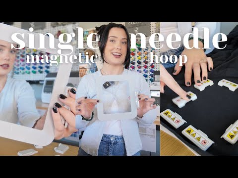 can i fall back in love with my single needle brother se2000? | magnetic hoop review