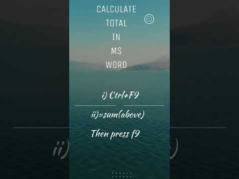 #short #msword
