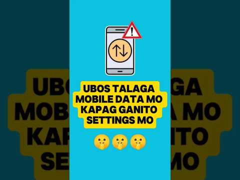 𝗠𝗔𝗟𝗔𝗞𝗔𝗦 𝗞𝗨𝗠𝗔𝗜𝗡 𝗡𝗚 𝗗𝗔𝗧𝗔? 😱 I-𝗢𝗙𝗙 𝗠𝗢 𝗜𝗧𝗢 𝗦𝗔 𝗣𝗛𝗢𝗡𝗘 𝗦𝗘𝗧𝗧𝗜𝗡𝗚𝗦 𝗠𝗢! 📵