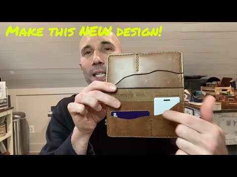 New Wallet Pattern Design: Make my NEW Leather Wallet Pattern!