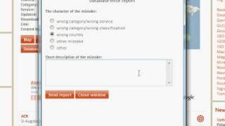 POIplaza: Database error report
