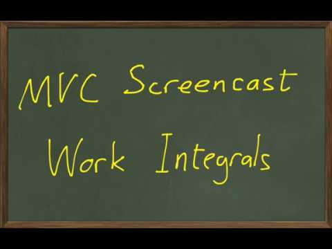 Work Integrals