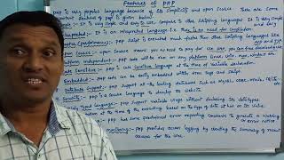 Features of PHP | PHP Tutorial | CLASS-2 | Telugu