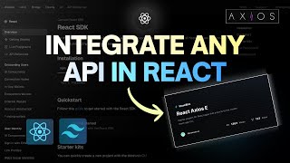 How to Integrate ANY Free API in React JS | Complete Tutorial for Beginners