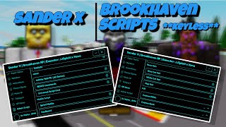 [NEW] SANDER X BROOKHAVEN SCRIPT | KEYLESS & 500+ FEATURES | ROBLOX SCRIPT SHOWCASE 2024