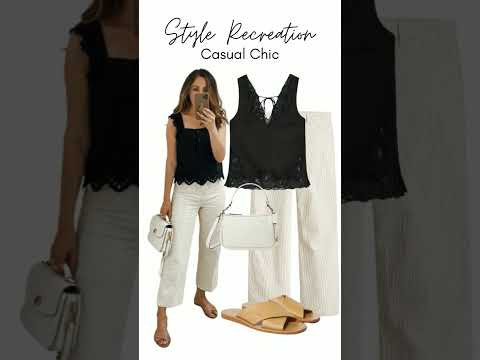 Recreating casual chic looks #summerstyle #shortvideo #youtubeshorts #fyp #trending #shorts