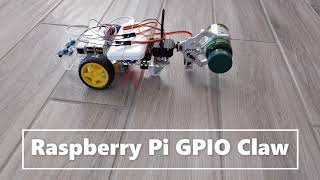 Robotic Arm + Claw Project using Raspberry Pi + GPIO