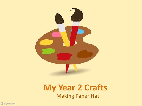 English Year 2 (Craft):  Get Dressed (Making a Paper Hat) -Super Minds Workbook 1B page  92