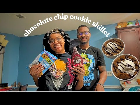 FIRST VIDEO!!! |MAKING COOKIE SKILLET|
