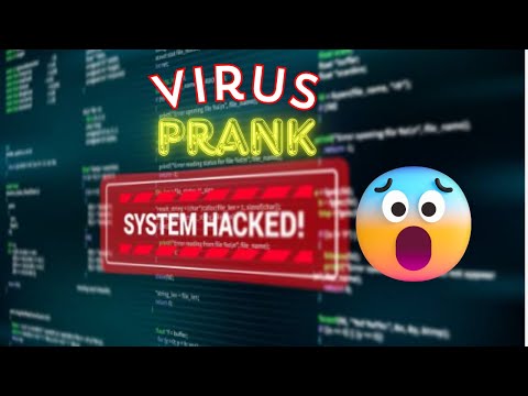 How to Create an Awesome (Harmless) Computer Virus Prank (Fake Virus) 😁|JS Projects Day 4|100% Works