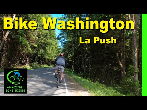15 Minute Virtual Bike Ride | Olympic Peninsula | Washington State | Cycling Workout | Travel Video