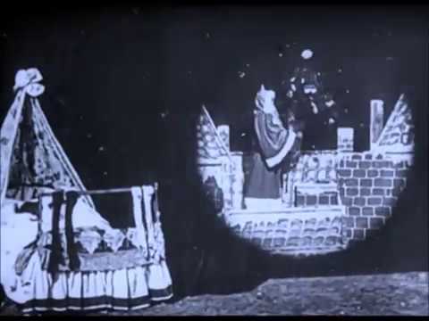 "Santa Claus" (1898) - With an Early Recording of "Jingle Bells" From the Same Year
