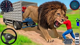 Animal Cargo Truck Driving Game 3D - Animal Transport Cargo Truck 2024 - Android Gameplay
