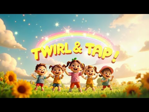 Twirl & Tap Song 🌀👣 | Fun Preschool Movement & Dance Song for Kids | Action Song