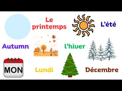 Mastering days, months and seasons | French vocabulary – (A1–A2)