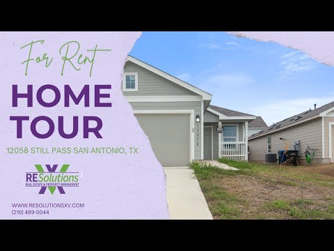🏡 Cozy 3-Bedroom Rental in San Antonio | 12058 Still Pass | Comfort, Style & Convenience