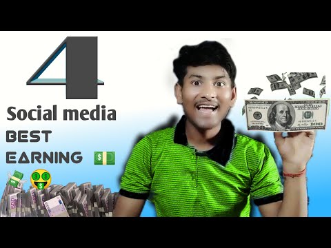 4 Social media to earning money🤑|social media earning app|#socialmediaearning|#earning|#4socialmedia