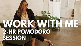 WORK WITH ME | Virtual Co-working January 9th