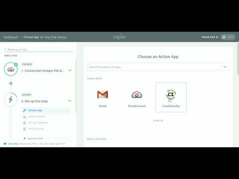 CloudConvert to CandidateZip