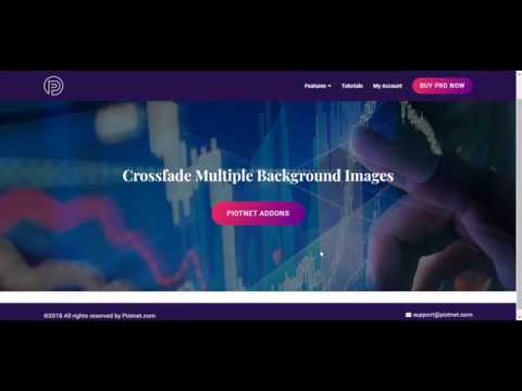 Crossfade Multiple Background Images for Elementor Tutorial | Piotnet Addons For Elementor PAFE