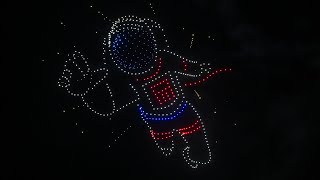 RPI Bicentennial Drone Show Highlights