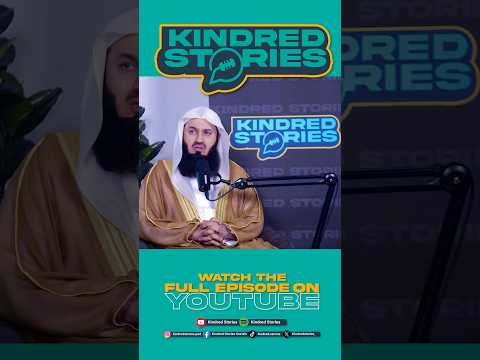 Kindred Stories x Mufti Menk. Episode airs this Monday!