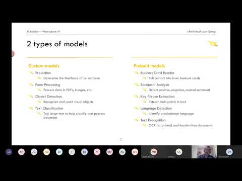 XRMVirtual UG - AI Builder session recording