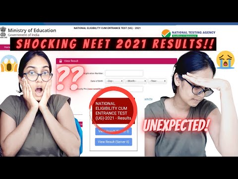 SHOCKING NEET 2021 RESULTS!! 😱REACTING TO MY RESULT!! (Please read the description❤)