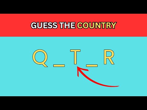 Challenge Your Geography Knowledge: Guess the Country Name with Missing Letters!