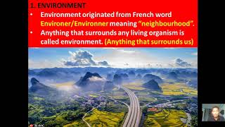 Class-7, Chapter-1  Environment, Part 1