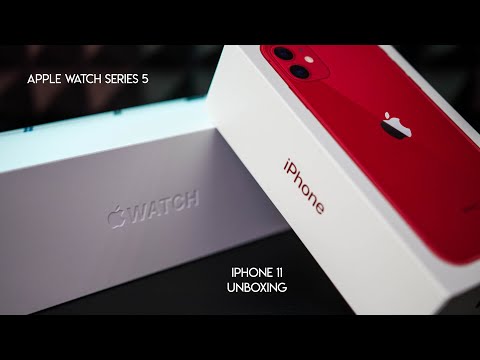 Iphone 11 and Apple Watch Series 5 Unboxing