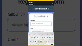 How to create login form