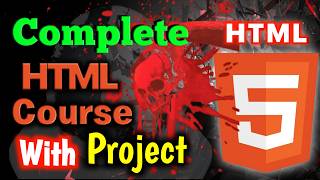 HTML Complete Course for beginners with Project | html tutorial for beginners Adeel Code Guru #html