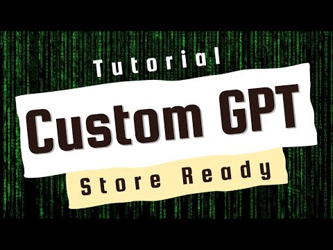 How to make your own Custom GPT - Career Advisor: Week 6