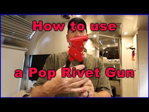 How to use a pop rivet to replace rivets