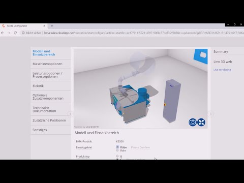 Tacton Configurator* zur Vertriebskonfiguration