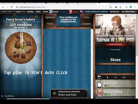 How To Auto Click Cookie Clicker Fast 1 minute/10000Cookie