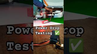 Power drop testing 🧐 risky way ⚠️ #trending #youtubeshorts #trendingaudio #drone