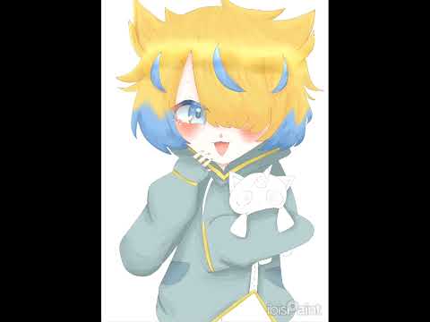 🦊イラストメイキング！！