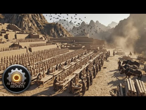 How the Mausoleum of the First Qin Emperor Was Built | Ancient Construction Process