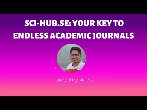 Sci-Hub.se : your key to endless academic journals