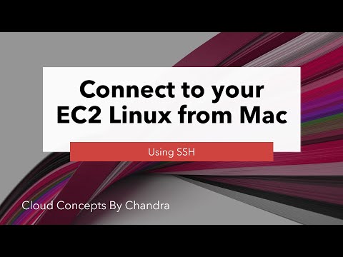 Connect to your EC2 Linux from Mac - Using SSH