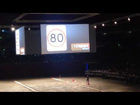 Driver training demonstration at the 2016 B-streetsmart driver training day Sydney