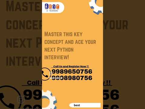 Important python interview question -8 #bestitacademy