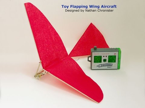 Freebird RC Ornithopter - Steering Controlled by Wing Movements