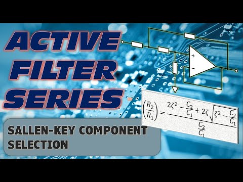 Sallen Key Component Selection