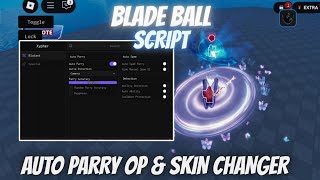Blade Ball Script *NO KEY* - AUTO PARRY BEST | AUTO SPAM + CURVE BALL | SKIN CHANGER